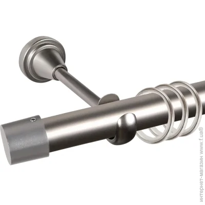 Cardinal Комплект карниза Рулло d25 160 см сатин никель Cardinal Комплект карниза Рулло d25 160 см сатин никель