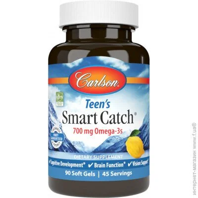     Carlson Labs Smart Catch Teen"s, 90 