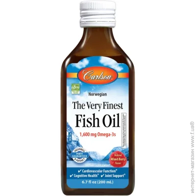     Carlson Labs The Very Finest Fish Oil, 200   