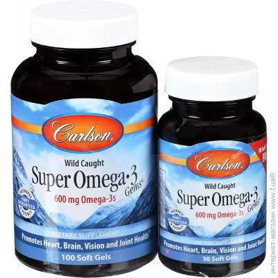  Carlson Labs   Omega-3 130  (4384303012)