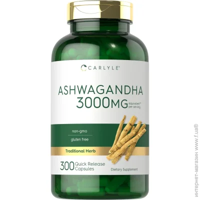   Carlyle Nutritionals  -  Ashwagandha 300  (4384307941)