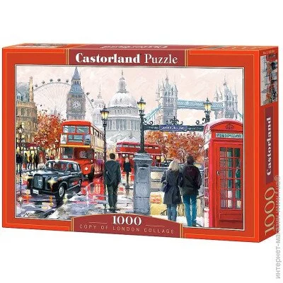 Пазл класичний Castorland Лондон, 1000 елементів (22180) Пазл класичний Castorland Лондон, 1000 елементів (22180)
