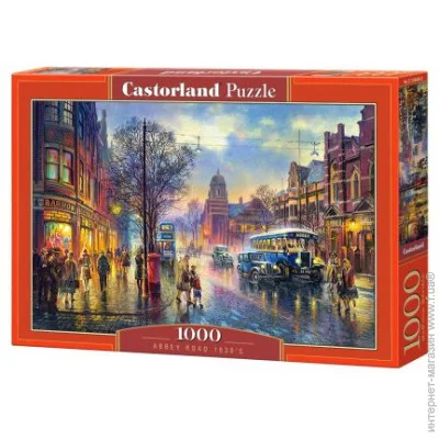 Пазл классический Castorland Эбби-роуд 1930 (C-104499) Пазл классический Castorland Эбби-роуд 1930 (C-104499)