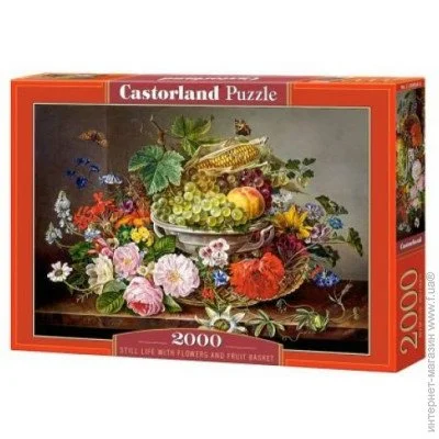 Пазл класичний Castorland Пазли "Букет з фруктів і квітів", 2000 елементів (С-200658) Пазл класичний Castorland Пазли "Букет з фруктів і квітів", 2000 елементів (С-200658)