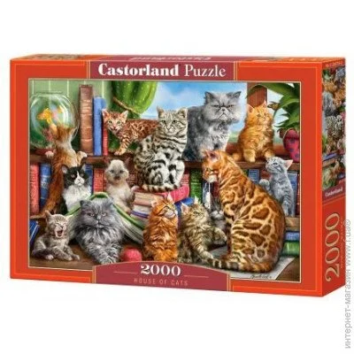 Пазл Castorland Кошкин дом (С-200726) Пазл Castorland Кошкин дом (С-200726)
