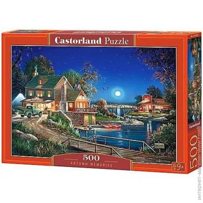 Пазл Castorland Пазли "Осінні спогади" 500 елементів (B-53421) Пазл Castorland Пазли "Осінні спогади" 500 елементів (B-53421)