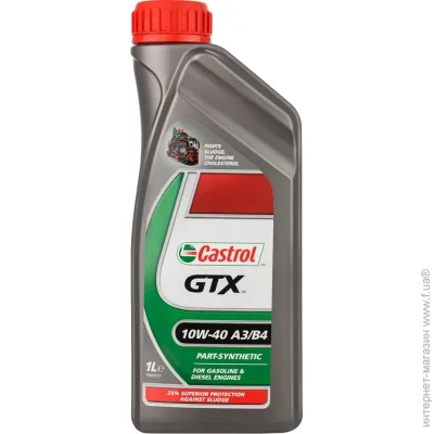   Castrol GTX 10W-40 1  (UR-GTX10B4-12X1)