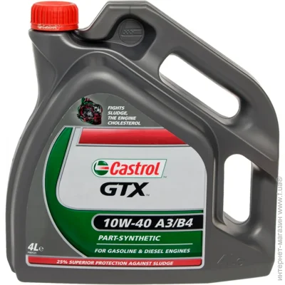   Castrol GTX 10W-40 4  (10W40 GTX A3B4 4L)