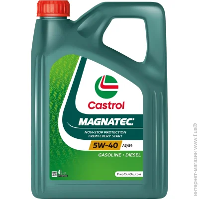   Castrol Magnatec 5W-40 4