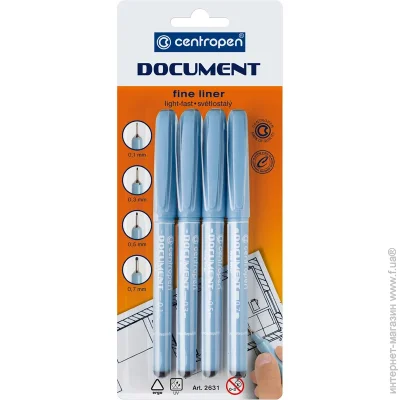 Centropen ˳ 2631/04 Document,  4 . () (2631/4/BL)