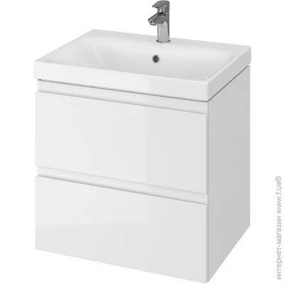 Тумба с раковиной Cersanit Шкафчик и раковина Moduo 60 B12 Тумба с раковиной Cersanit Шкафчик и раковина Moduo 60 B12