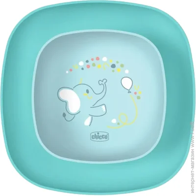  Chicco   "Dish Set" 12+ , .25 (16002.25)