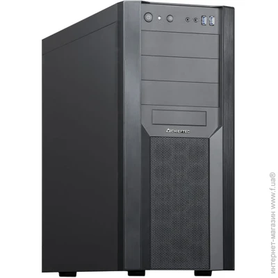  Chieftec Mesh CW-01B,  , 2xUSB3.0, ATX, black