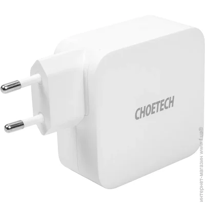   Choetech GaN 2xUSB Type-C 100W, PD