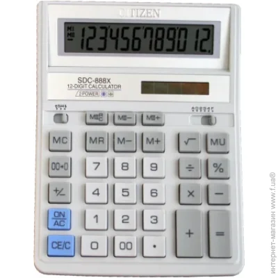  Citizen SDC-888XWH (1303XWH)