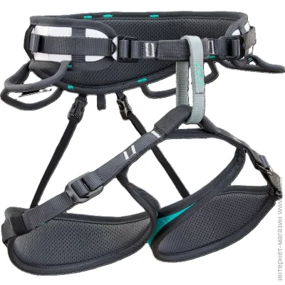   Climbing Technology   Ascent W Harness L/XL Teal/Grey (1053-7H183 DE)