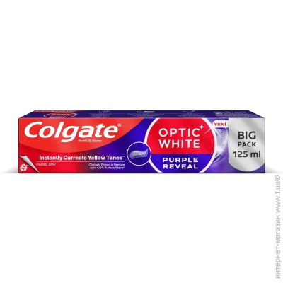 Colgate   Optic White Purple 125 