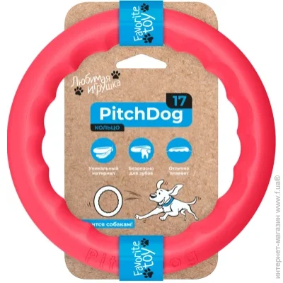 Игрушка для собак Collar PitchDog Кольцо для апортировки 17 см розовое (62367) Игрушка для собак Collar PitchDog Кольцо для апортировки 17 см розовое (62367)