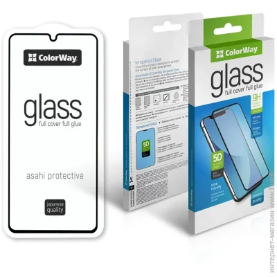 Colorway   9H FC glue Samsung Galaxy A06 black (CW-GSFGSGA065-BK)