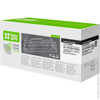  ColorWay HP W1106A M107/135/137 (CW-H1106M)