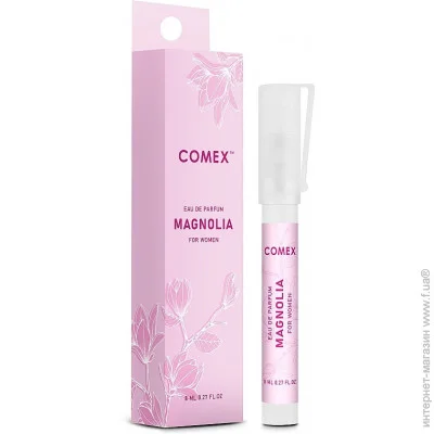 Comex Парфумована вода Magnolia, ТМ "Comex" 8 мл (4820230952988) Comex Парфумована вода Magnolia, ТМ "Comex" 8 мл (4820230952988)