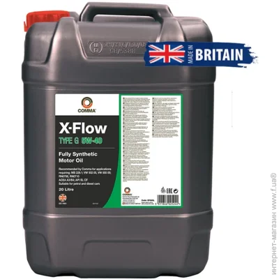   Comma X-FLOW TYPE G 5W40 20 (XFG20L)
