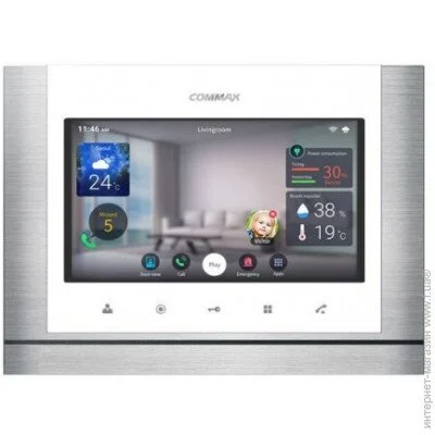    Commax IP  CIOT-1020M White +  White