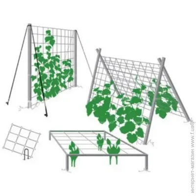 Опора Comshop Сітка для Витких Рослин Поліетиленова Плетена Нитка Висока Щільність Розмір 1,8х5,0 м (STK-1850) Опора Comshop Сітка для Витких Рослин Поліетиленова Плетена Нитка Висока Щільність Розмір 1,8х5,0 м (STK-1850)