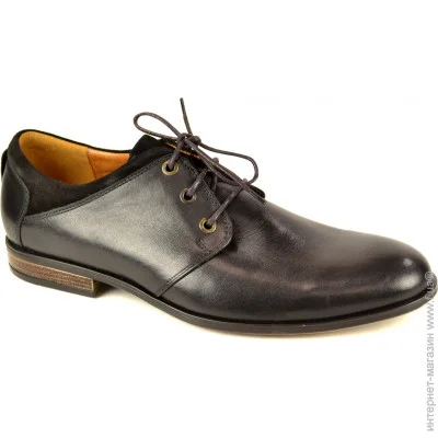 Туфли демисезонные мужские Conhpol р.40 черный (4393-40) Туфли демисезонные мужские Conhpol р.40 черный (4393-40)