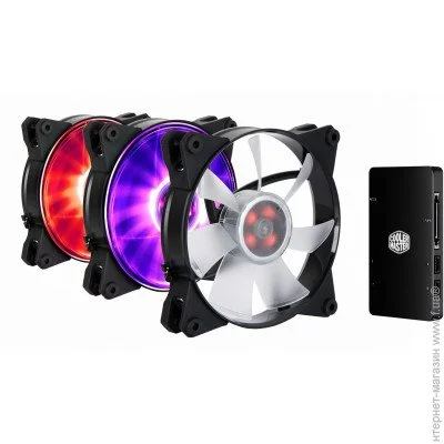  Coolermaster MasterFan Pro 120 Air Flow RGB (MFY-F2DC-113PC-R1)