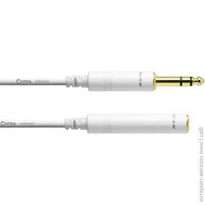    Jack 6.3 female  Jack 6.3 male 3 Cordial CFM 3 VK-SNOW