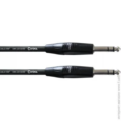     Jack 6.3  Jack 6.3 0.6 Cordial CIM 0,6 VV
