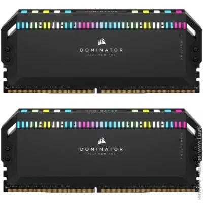   Corsair 32 GB (2x16GB) DDR5 7200 MHz DOMINATOR PLATINUM RGB (CMT32GX5M2X7200C34)