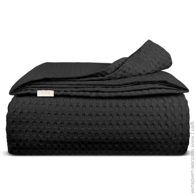 Cosas   110140 Black Waffle Weave (4822052438046)