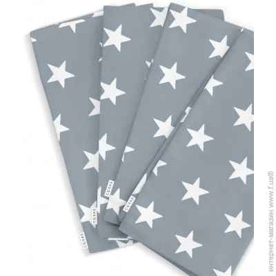   Cosas   4-  3030 GREY STARS (4822052067239)