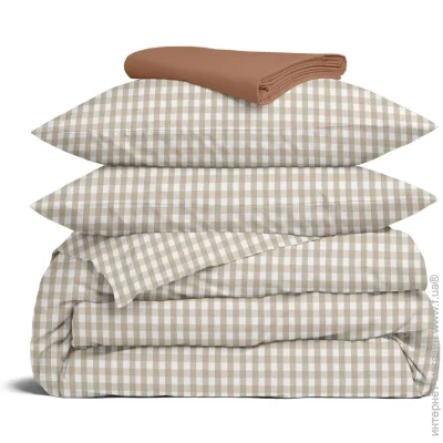    Cosas  BEIGE CHECK (4822052404287)