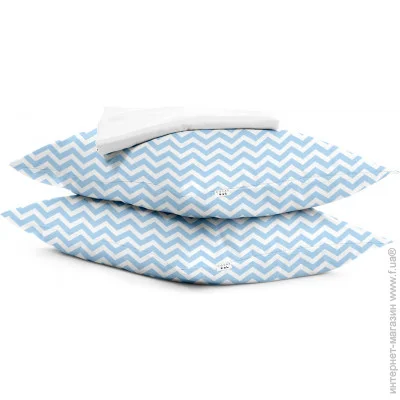 Cosas     WHITE ZIGZAG BLUE (4822052060636)