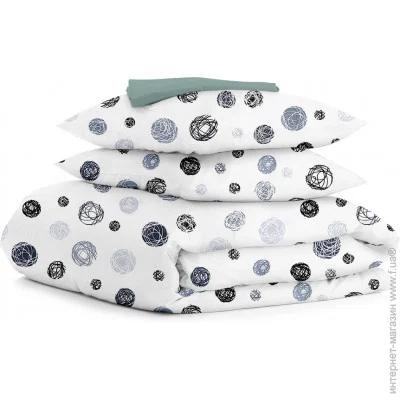 Комплект постельного белья Cosas двуспальный серый YARN BALLS CS13 (4822052125922) Комплект постельного белья Cosas двуспальный серый YARN BALLS CS13 (4822052125922)