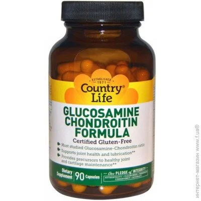   Country Life Glucosamine/Chondroitin Formula 90 Caps (000001012)