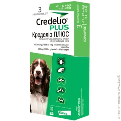 Credelio      11-22  (450/16,88 )