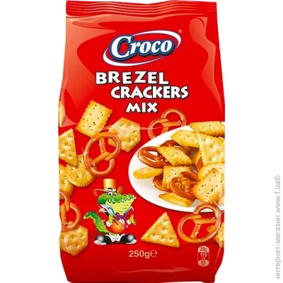  TM CROCO     Brezel & Crackers 250  (5941194002423)