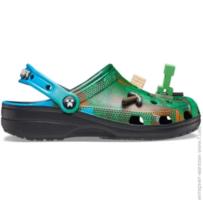  Crocs MINECRAFT CLASSIC CLOG (210829-90H-43-44)