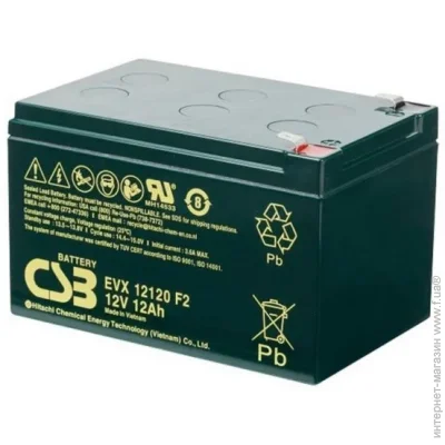    CSB EVX12120 12V/12Ah GEL