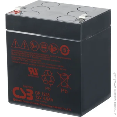    CSB GP1245F1 12V/4.5h AGM