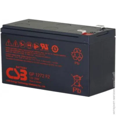    CSB GP1272F2-25W 12V/7.2Ah AGM