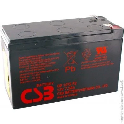    CSB GP1272F2 12V/7.2h AGM