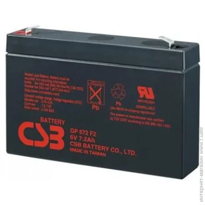    CSB GP672 6V/7.2h AGM