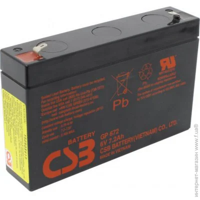    CSB GP672 6V/7.2h AGM