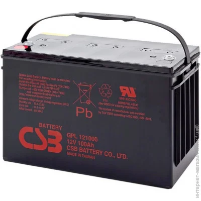    CSB GPL121000 12V/100h GEL