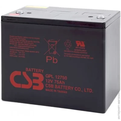    CSB GPL12750 12V/75h GEL